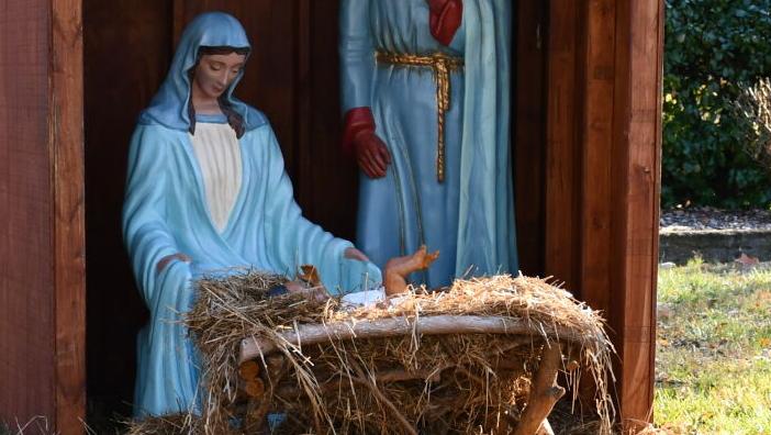 Photo gallery: Nativity scene at Church Circle